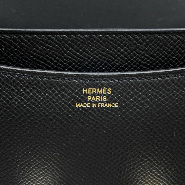 エルメス ミニ コンスタンス3 ミロワール ブラック/シャンパンゴールド金具 エプソン K刻印 黒