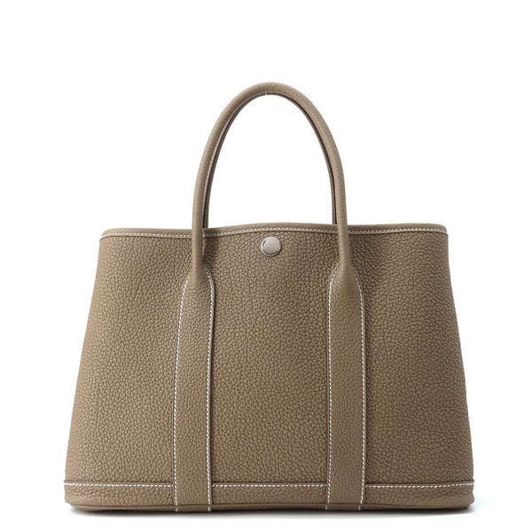 エルメス トートバッグ ガーデンパーティTPM エトゥープ/シルバー金具 ネゴンダ K刻印