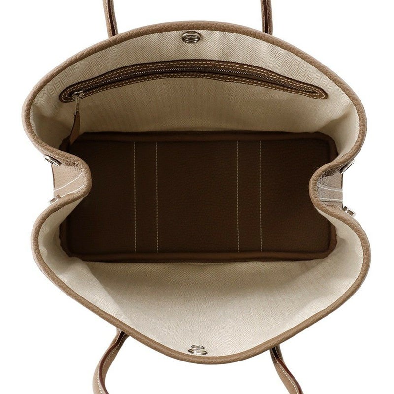 エルメス トートバッグ ガーデンパーティTPM エトゥープ/シルバー金具 ネゴンダ K刻印