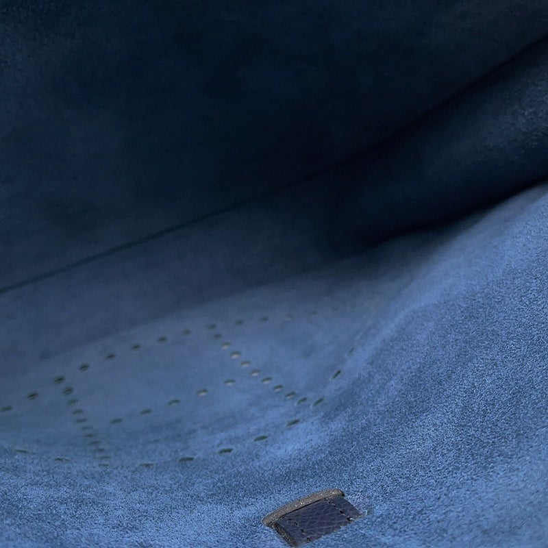 エルメス ショルダーバッグ エブリン3 PM ブルーインディゴ/シルバー金具 エプソン X刻印 HERMES Evelyne