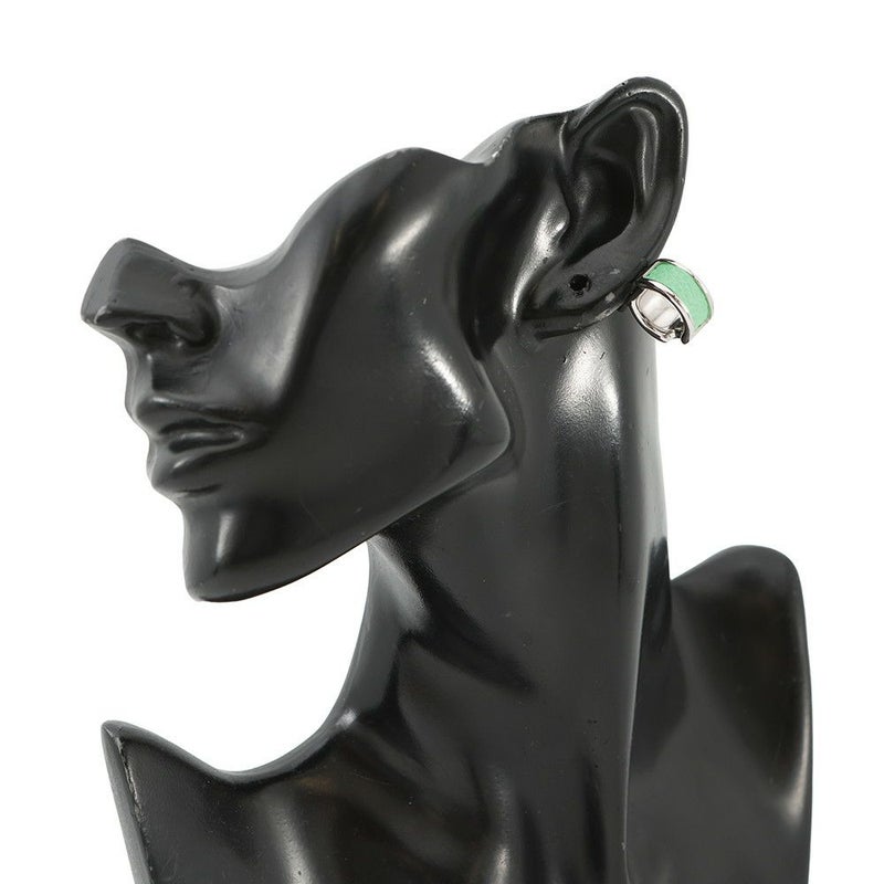 エルメス イヤーカフ オランプ Olympe スモール PM ヴェールコミック/シルバー金具 メタル エプソン HERMES アクセサリー