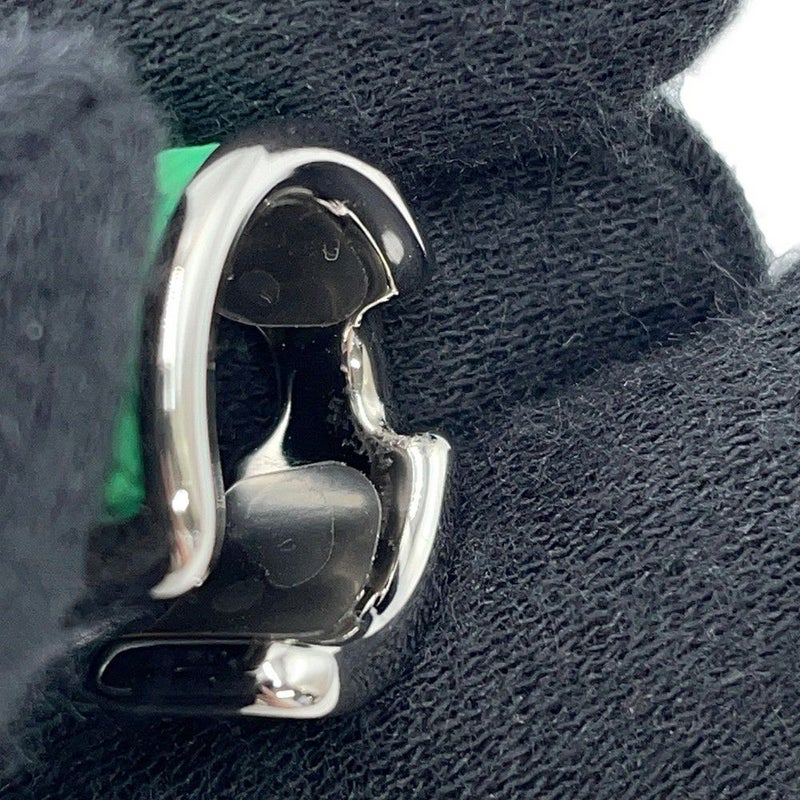 エルメス イヤーカフ オランプ Olympe スモール PM ヴェールコミック/シルバー金具 メタル エプソン HERMES アクセサリー