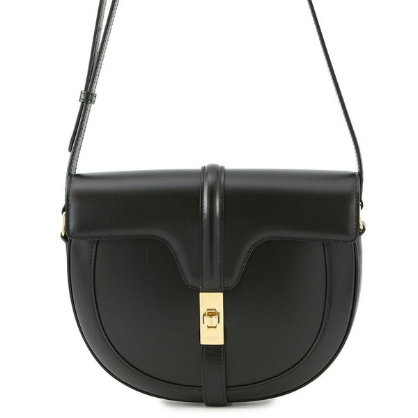 セリーヌ ショルダーバッグ ブザス 16 セーズ レザー 193993 CELINE 黒