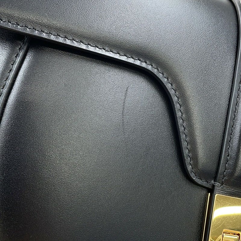 セリーヌ ショルダーバッグ ブザス 16 セーズ レザー 193993 CELINE 黒