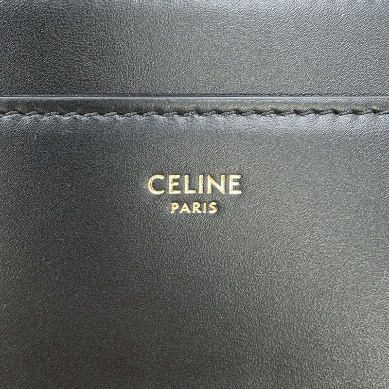 セリーヌ ショルダーバッグ ブザス 16 セーズ レザー 193993 CELINE 黒