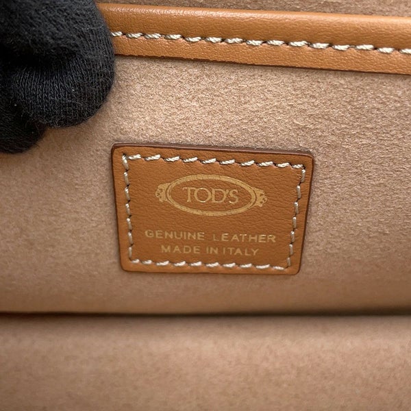 トッズ ショルダーバッグ Tタイムレス ミニ レザー XBWTSIN0100ROR9998 TOD'S 2way