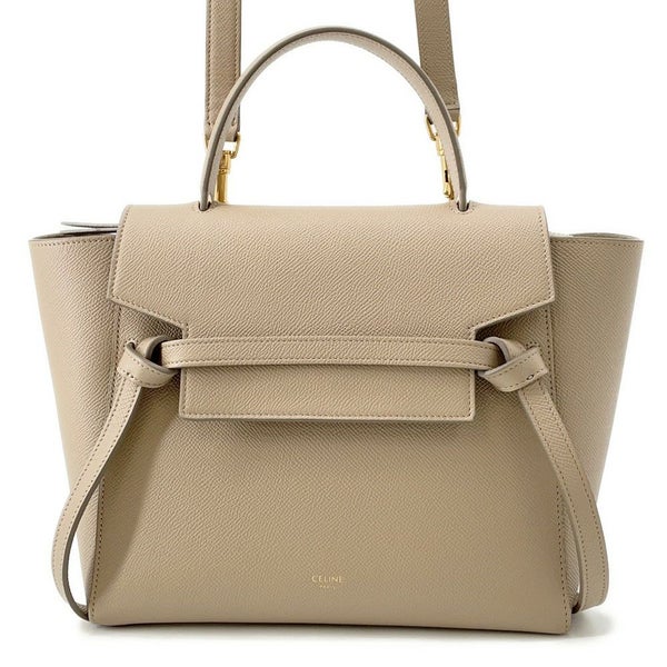 セリーヌ ハンドバッグ ベルトバッグ マイクロ レザー 189153 CELINE 2wayショルダー
