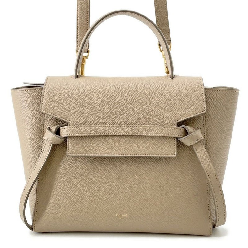 セリーヌ ハンドバッグ ベルトバッグ マイクロ レザー 189153 CELINE 2wayショルダー