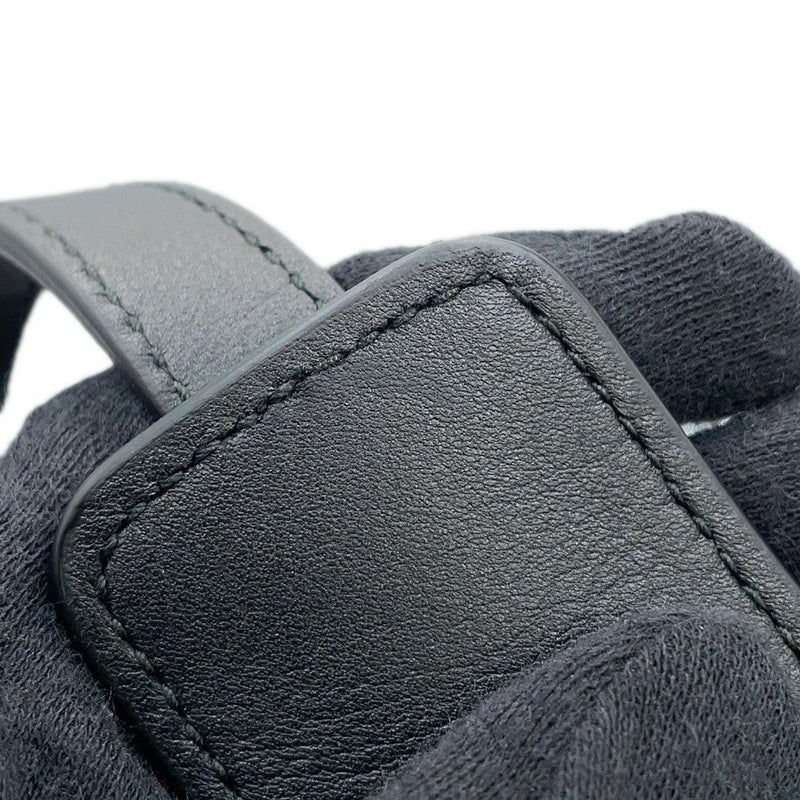 プラダ ハンドバッグ ジャカード ロゴ キャンバス 1BA579 PRADA 2way 黒