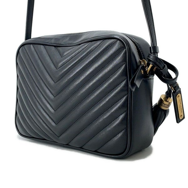 サンローランパリ ショルダーバッグ ルー カメラバッグ レザー 574494 SAINT LAURENT PARIS キルティング 黒