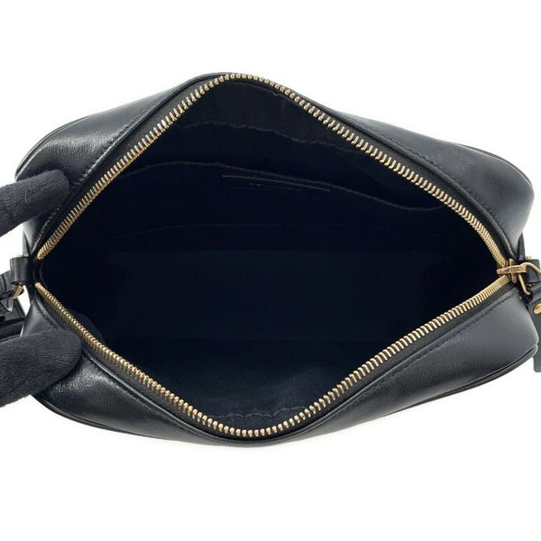 サンローランパリ ショルダーバッグ ルー カメラバッグ レザー 574494 SAINT LAURENT PARIS キルティング 黒