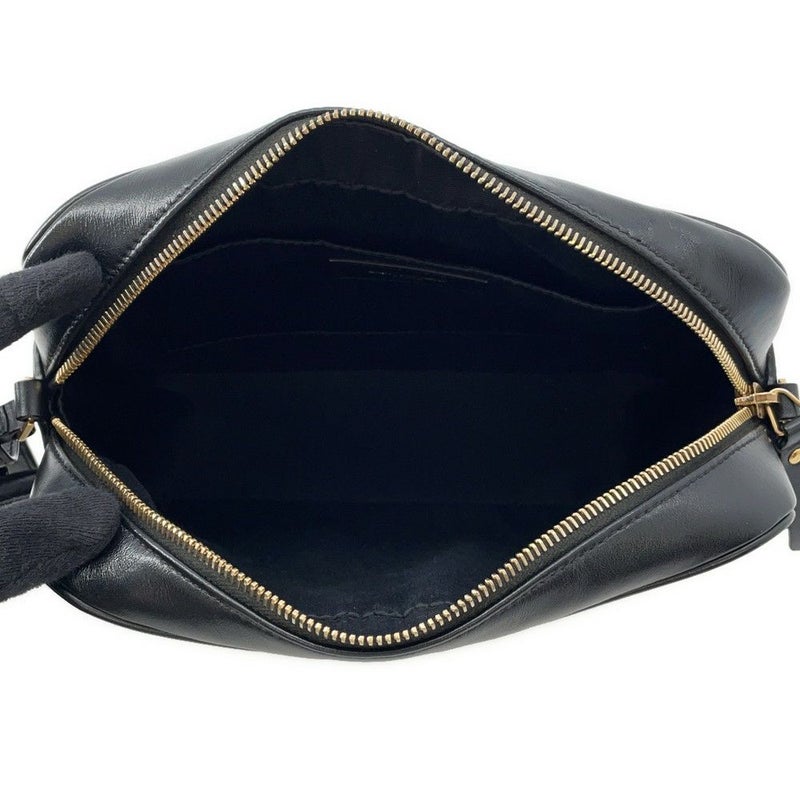 サンローランパリ ショルダーバッグ ルー カメラバッグ レザー 574494 SAINT LAURENT PARIS キルティング 黒