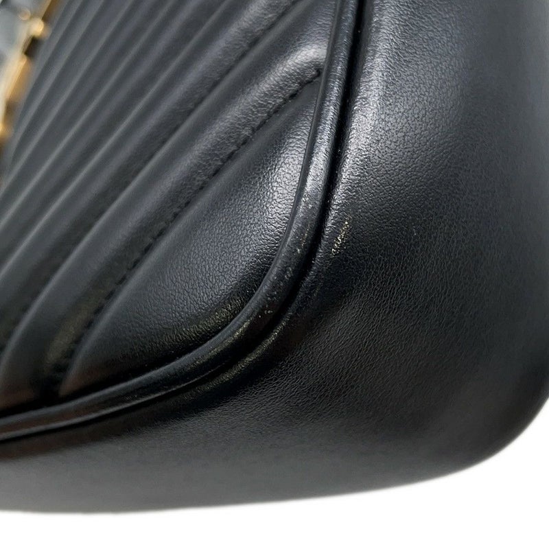 サンローランパリ ショルダーバッグ ルー カメラバッグ レザー 574494 SAINT LAURENT PARIS キルティング 黒