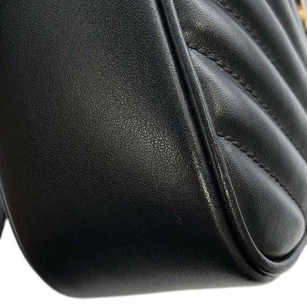 サンローランパリ ショルダーバッグ ルー カメラバッグ レザー 574494 SAINT LAURENT PARIS キルティング 黒