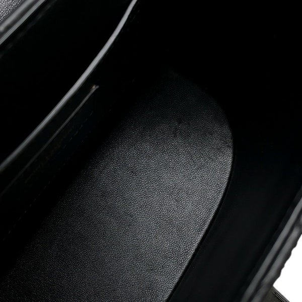 サンローランパリ ショルダーバッグ ジューン ボックス レザー 710080 SAINT LAURENT PARIS バッグ 黒