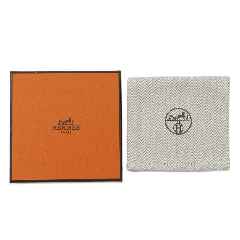 エルメス ピアス ブラゾン フォーブル/ピンクゴールド金具 メタル エナメル HERMES アクセサリー