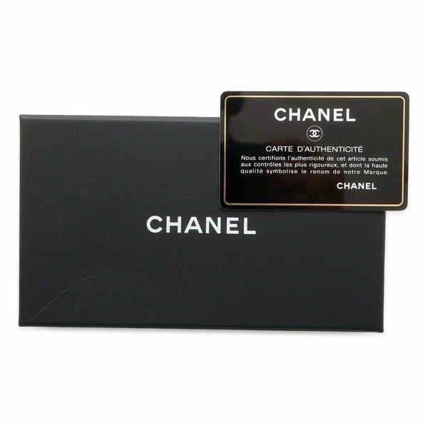 シャネル カードケース マトラッセ ココマーク ラムスキン パスケース A31510 CHANEL Card Holder 定期入れ 黒