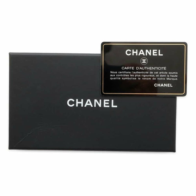シャネル カードケース マトラッセ ココマーク ラムスキン パスケース A31510 CHANEL Card Holder 定期入れ 黒