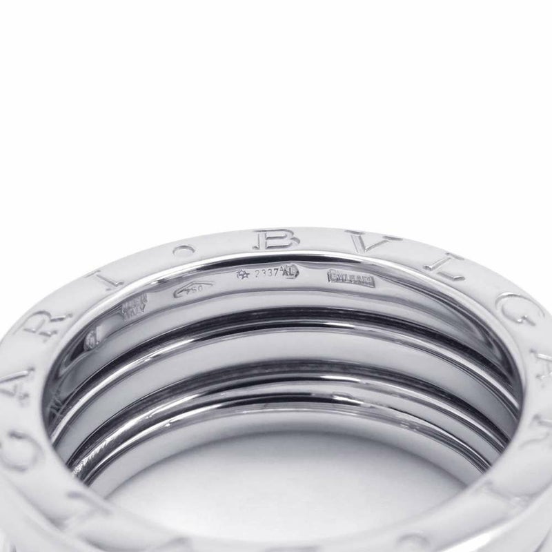 ブルガリ リング ビーゼロワン B-zero1 3バンド K18WGホワイトゴールド リングサイズ51 ジュエリー 指輪