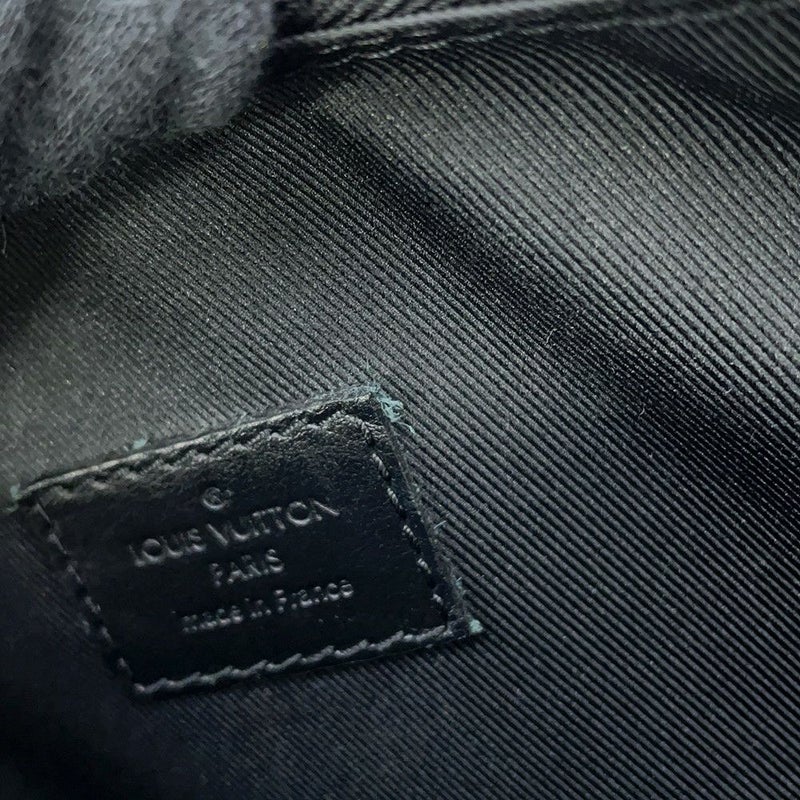 ルイヴィトン ショルダーバッグ モノグラム・マカサー ハンドル・ソフトトランク M45935 LOUIS VUITTON 黒 ブラック