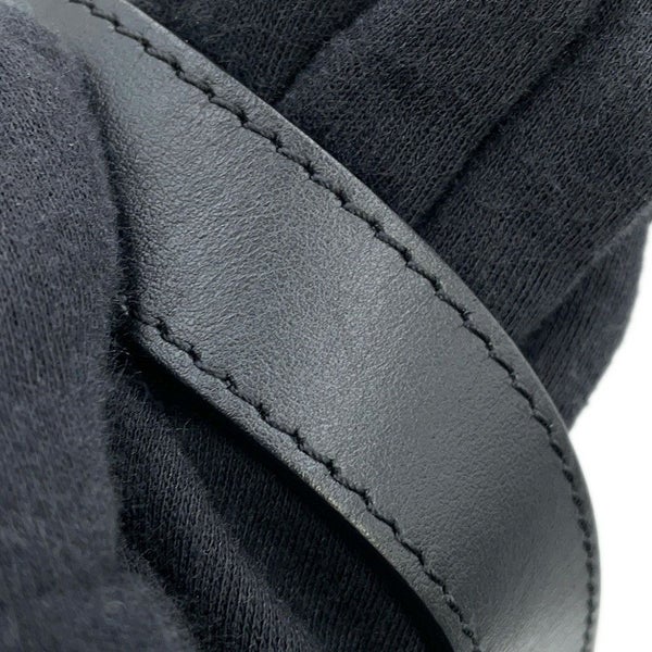 ルイヴィトン ショルダーバッグ モノグラム・マカサー ハンドル・ソフトトランク M45935 LOUIS VUITTON 黒 ブラック