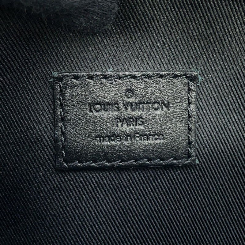 ルイヴィトン ショルダーバッグ モノグラム・マカサー ハンドル・ソフトトランク M45935 LOUIS VUITTON 黒 ブラック