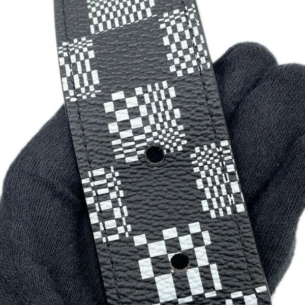 ルイヴィトン ショルダーバッグ ダミエ・ディストーテッド シティ・キーポル M57417 LOUIS VUITTON 黒 ブラック