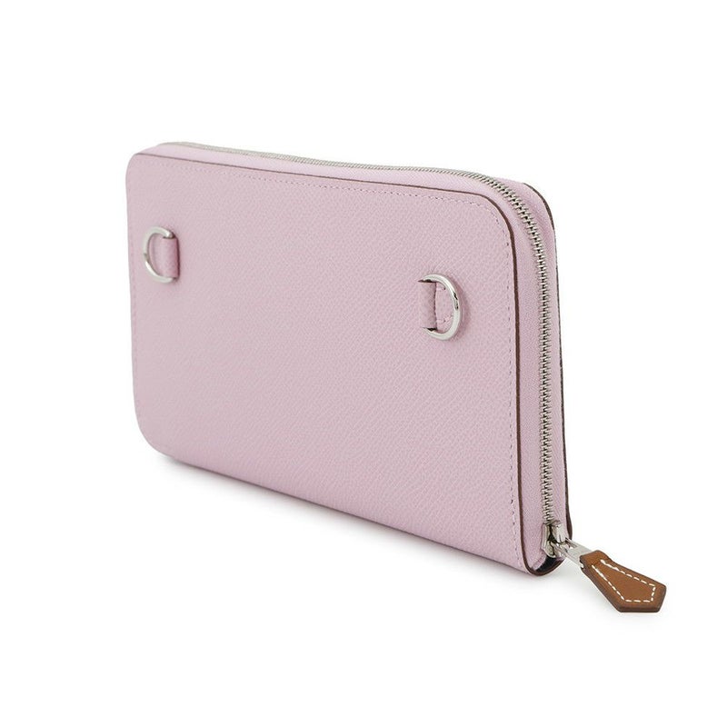 エルメス 長財布 ヌーヴォー・トゥー・ゴー・ジップ モーヴシルベストル/ライム/キュイーブル/マンダリン/シルバー金具 エプソン/スイフト B刻印