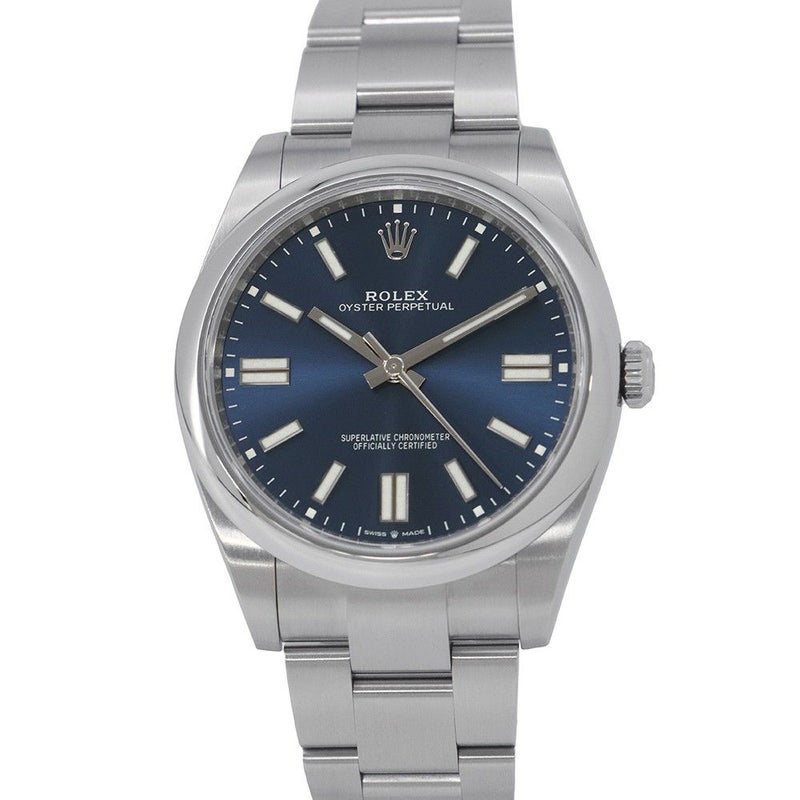 ロレックス オイスターパーペチュアル41 124300 ROLEX 腕時計 ブライトブルー文字盤