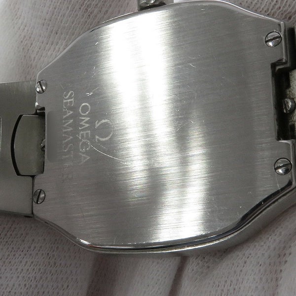 オメガ シーマスター シーマスターポラリス デジタル アナログ デジアナ SS/K18YG OMEGA 腕時計 黒文字盤