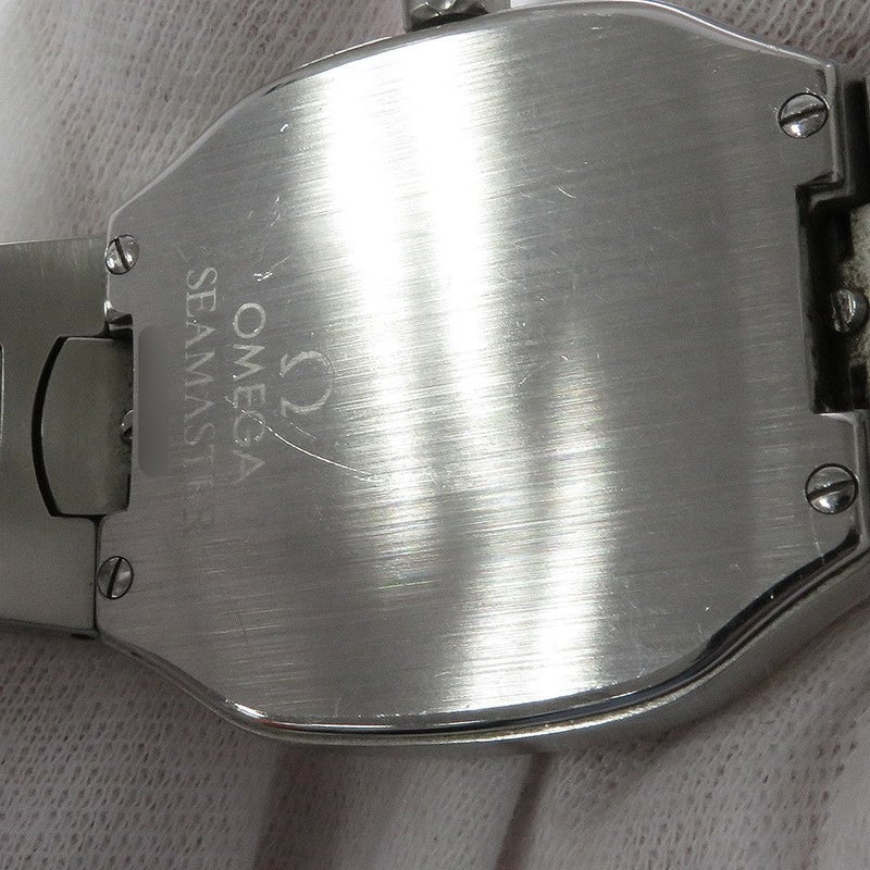 オメガ シーマスター シーマスターポラリス デジタル アナログ デジアナ SS/K18YG OMEGA 腕時計 黒文字盤