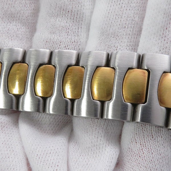 オメガ シーマスター シーマスターポラリス デジタル アナログ デジアナ SS/K18YG OMEGA 腕時計 黒文字盤