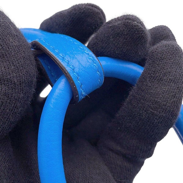 エルメス リンディ ミニ  ブルーイドラ/シルバー金具 トリヨンクレマンス W刻印 2wayショルダー