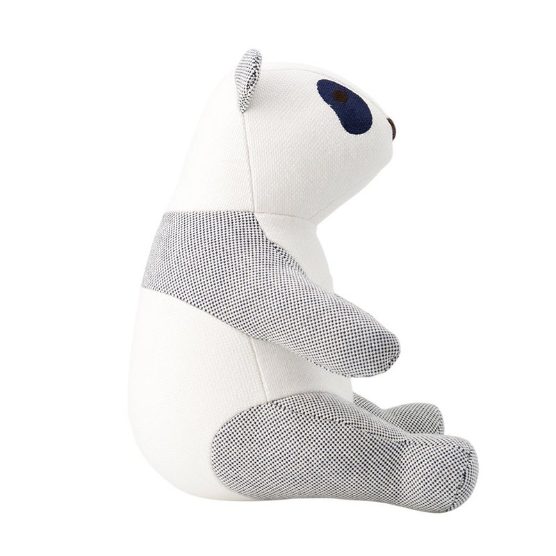 エルメス ぬいぐるみ パンダ エミール エポぺ ブルーインディゴ コットン HERMES トイ