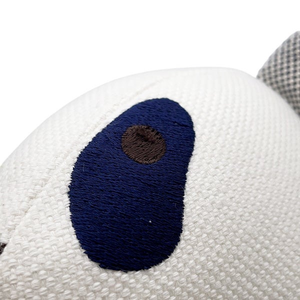 エルメス ぬいぐるみ パンダ エミール エポぺ ブルーインディゴ コットン HERMES トイ