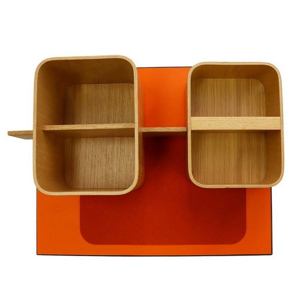 エルメス グルーミングボックス アルミ ウッド HERMES ボックス