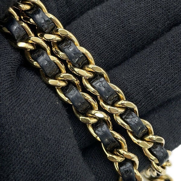 シャネル チェーンウォレット クラシック マトラッセ ココマーク キャビアスキン AP0250 CHANEL 財布 黒