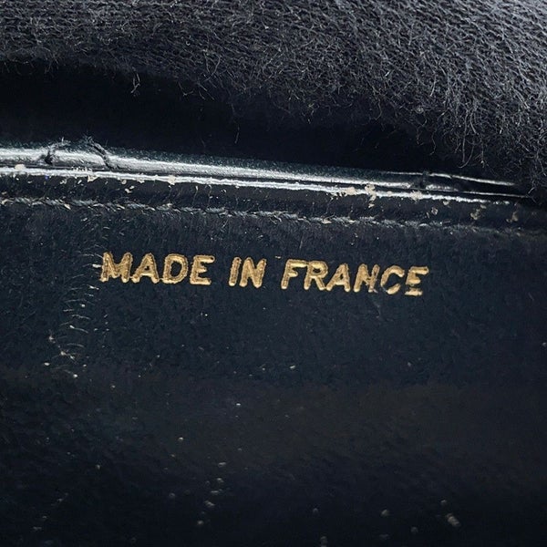 シャネル チェーンショルダーバッグ ミニ マトラッセ18 ココマーク ラムスキン CHANEL 黒