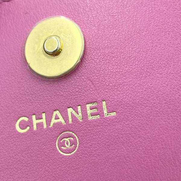 シャネル ボディバッグ ココマーク マトラッセ チェーンベルトバッグ ツイード CHANEL