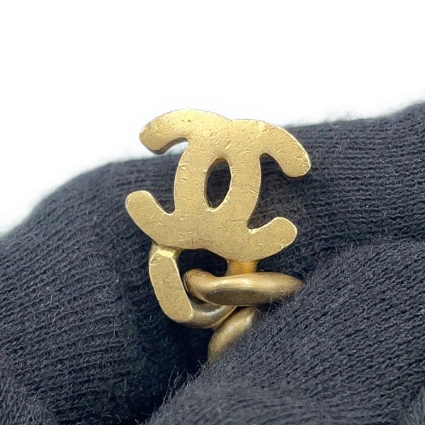 シャネル ボディバッグ ココマーク マトラッセ チェーンベルトバッグ ツイード CHANEL