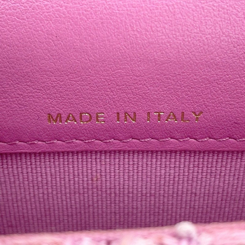 シャネル ボディバッグ ココマーク マトラッセ チェーンベルトバッグ ツイード CHANEL