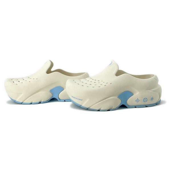 ルイヴィトン サンダル LV シャーク・ライン スニーカー メンズサイズ7 1ACEX9 LOUIS VUITTON 靴 白 ホワイト