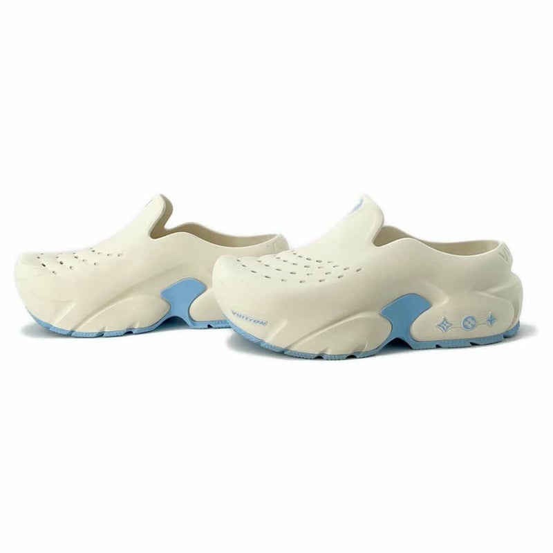 ルイヴィトン サンダル LV シャーク・ライン スニーカー メンズサイズ7 1ACEX9 LOUIS VUITTON 靴 白 ホワイト