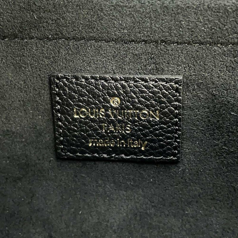 ルイヴィトン チェーンウォレット モノグラム・アンプラント ポシェット・フェリシー M82477 ブラック 黒