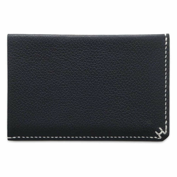 エルメス カードケース Hセリエ ブルーニュイ エバーカラー U刻印 HERMES 財布