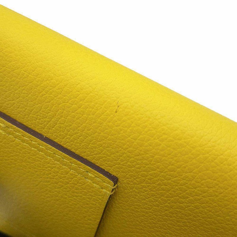 エルメス 財布 コンスタンス スリム ジョーヌアンブル/ゴールド金具 エバーカラー B刻印 HERMES 財布