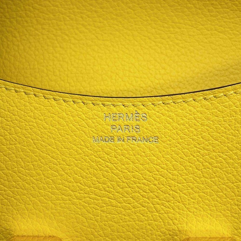 エルメス 財布 コンスタンス スリム ジョーヌアンブル/ゴールド金具 エバーカラー B刻印 HERMES 財布