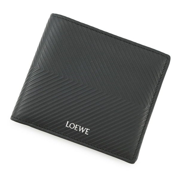 ロエベ 二つ折り財布 バイフォールドウォレット C779302X02 LOEWE 黒