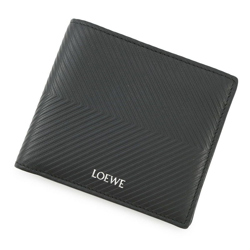 ロエベ 二つ折り財布 バイフォールドウォレット C779302X02 LOEWE 黒