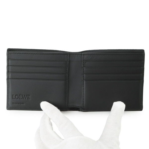 ロエベ 二つ折り財布 バイフォールドウォレット C779302X02 LOEWE 黒